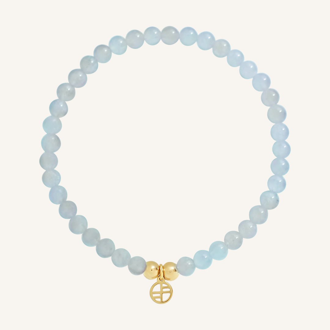 Aquamarine Lumier Bracelet - Stone of Serenity