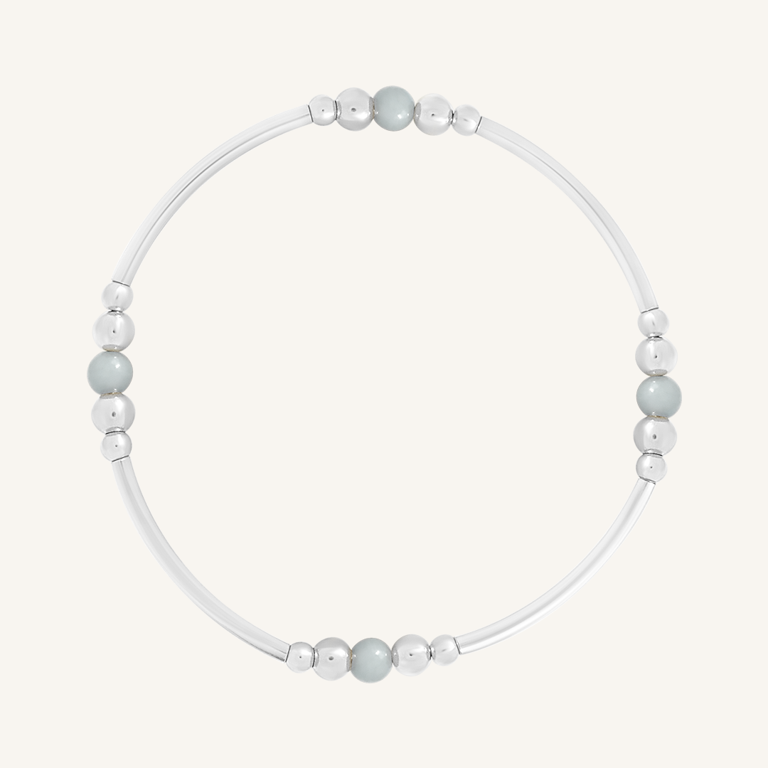 Angelite Ava Bracelet - Stone of Connection