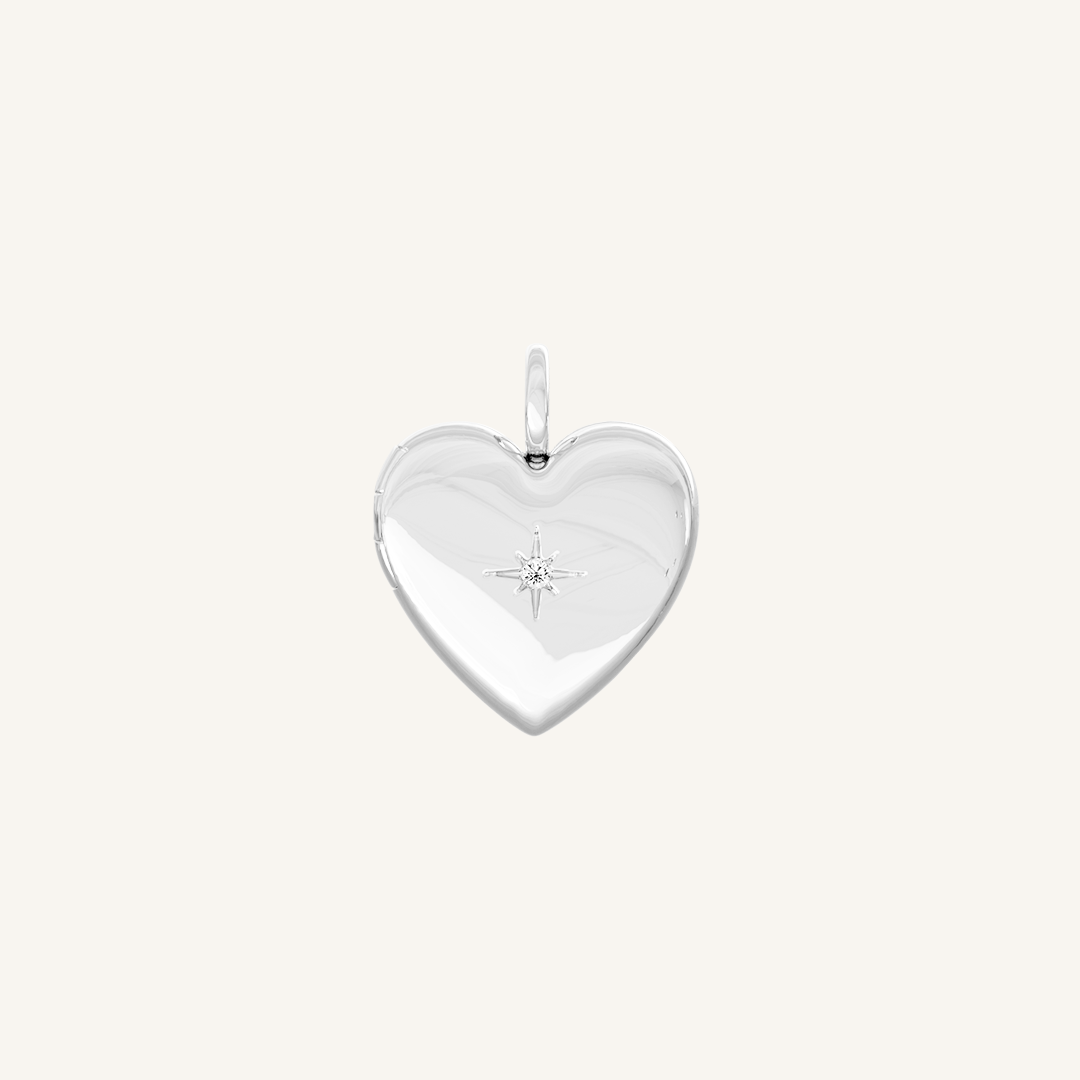 Behold Heart Photo Locket