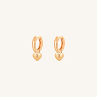 The  ROSE-Billie  Behold Plain Hoops by  Francesca Jewellery from the Earrings Collection.