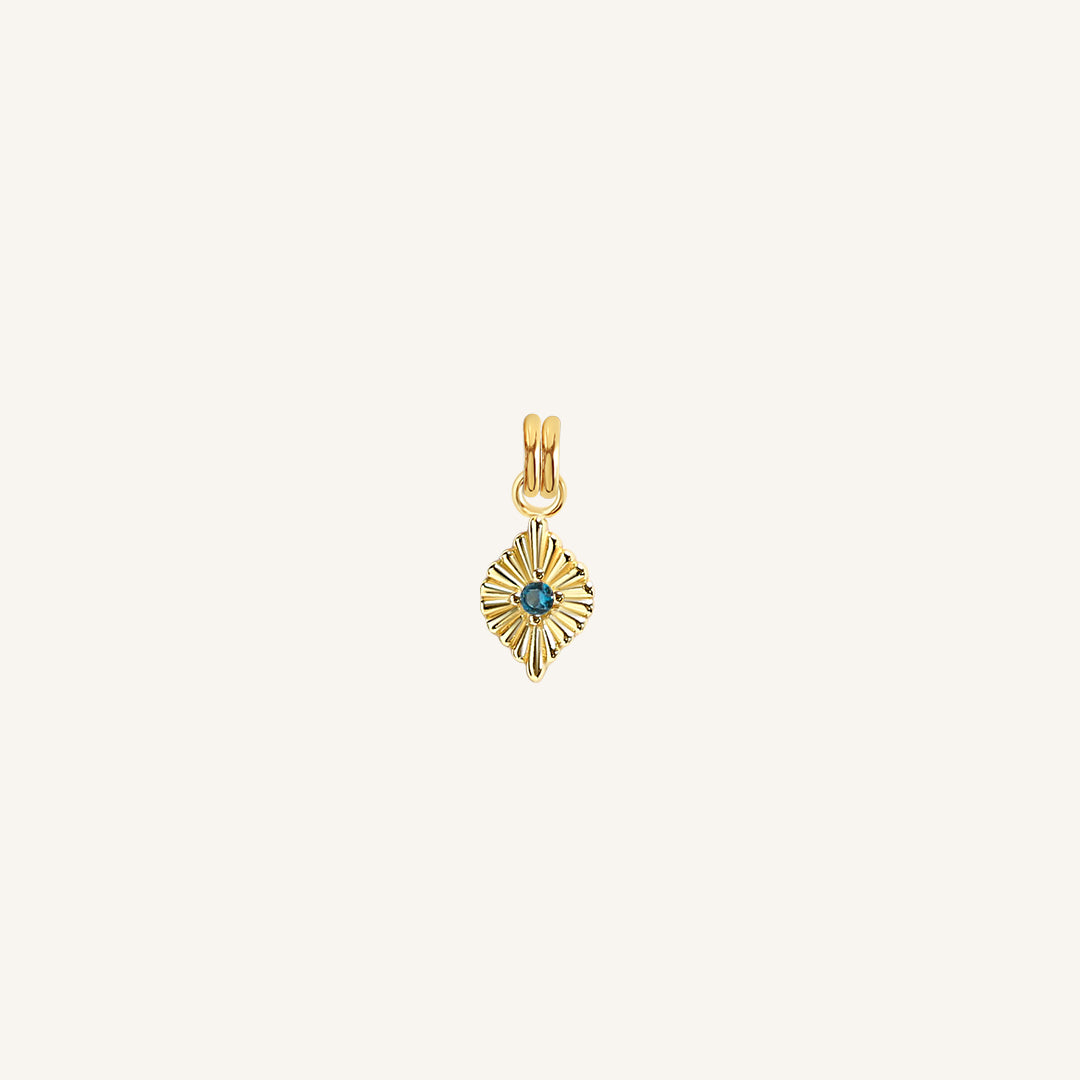 September Petite Birthstone Charm