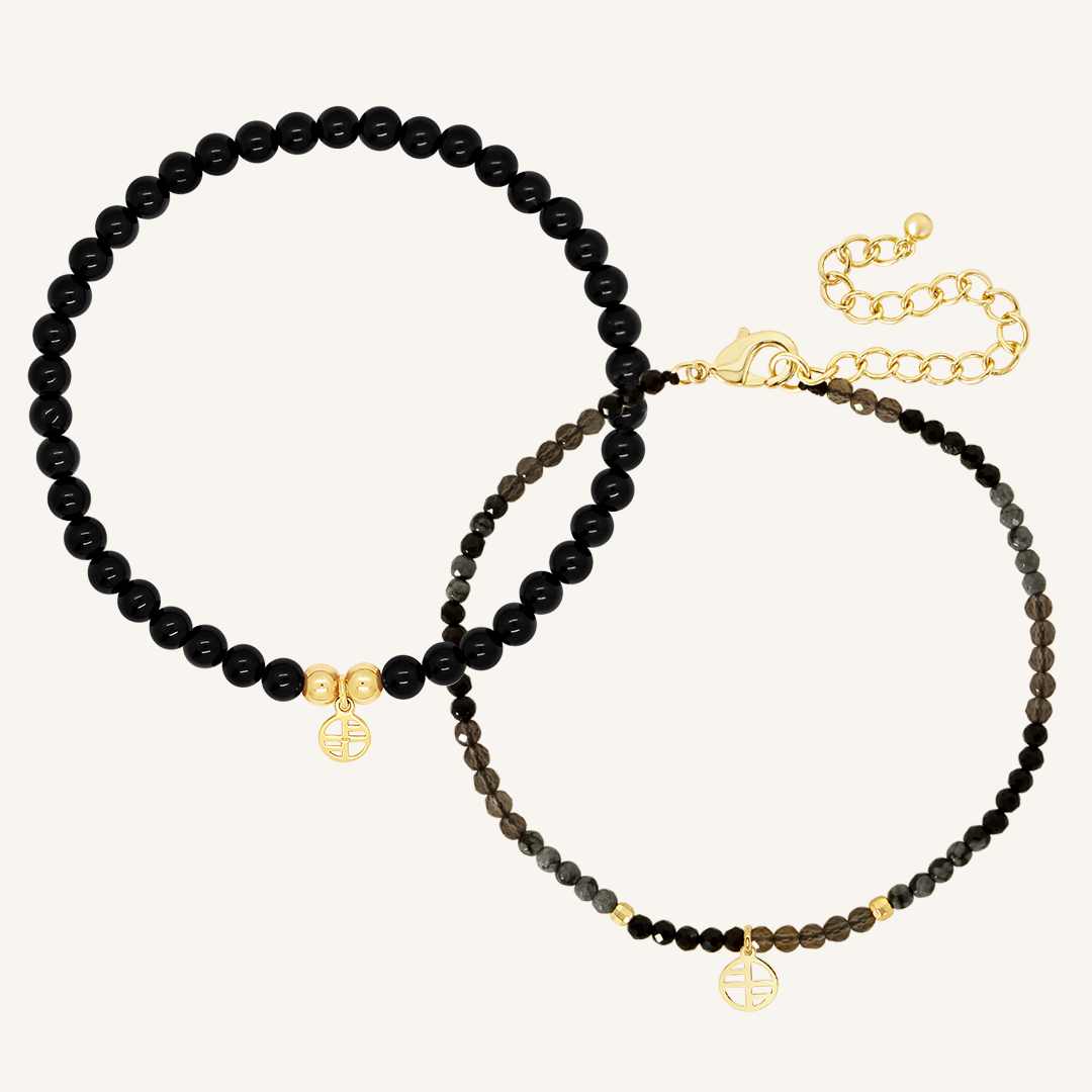 Black Bracelet Duo