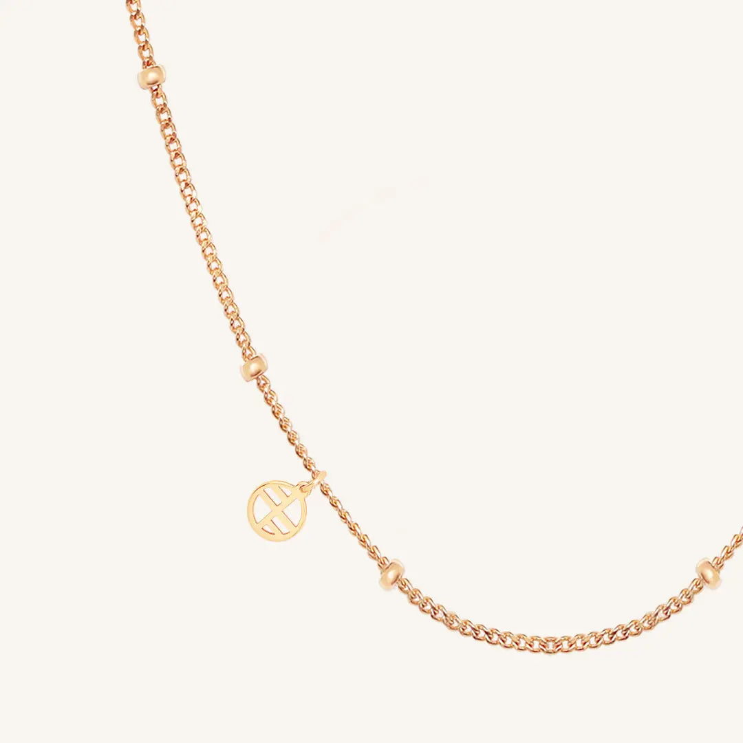 60cm rose store gold chain