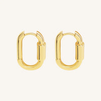 The  GOLD  Camilla Hoops by  Francesca Jewellery from the Earrings Collection.