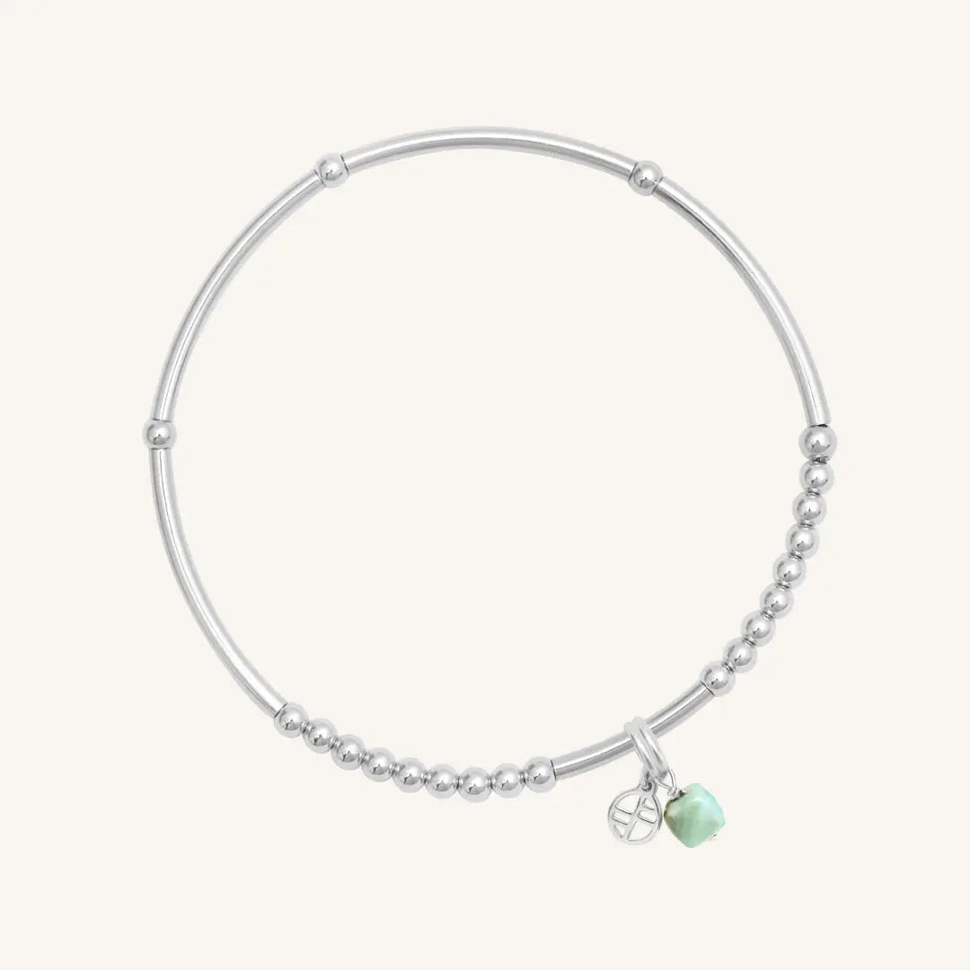 Amazon.com: Cancer Awareness Bracelet, for Showing Support or Fundraising  Campaign, Adult Size with Extension, 6mm Cat's Eye Beads. Comes Packaged.  ((Liver, Lymphoma & Transplant - Mint Green): Clothing, Shoes & Jewelry