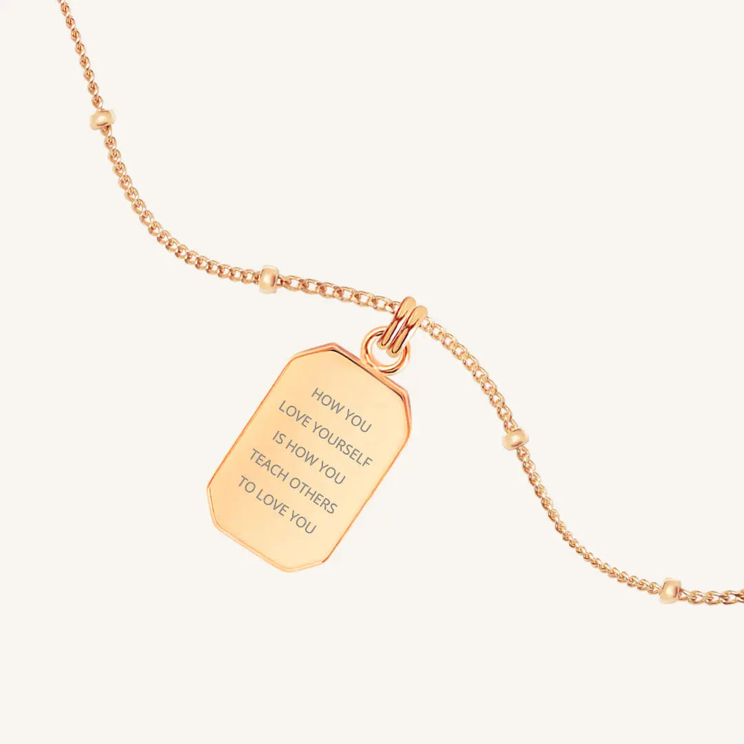 Etch Empower Necklace