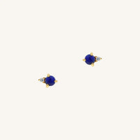 The  GOLD  Jimmy Studs by  Francesca Jewellery from the Earrings Collection.