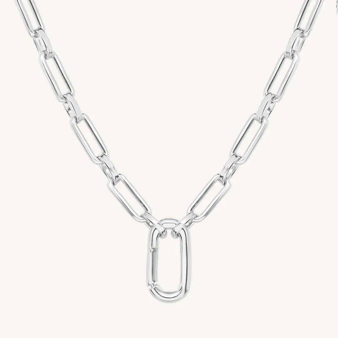 Large link deals necklace