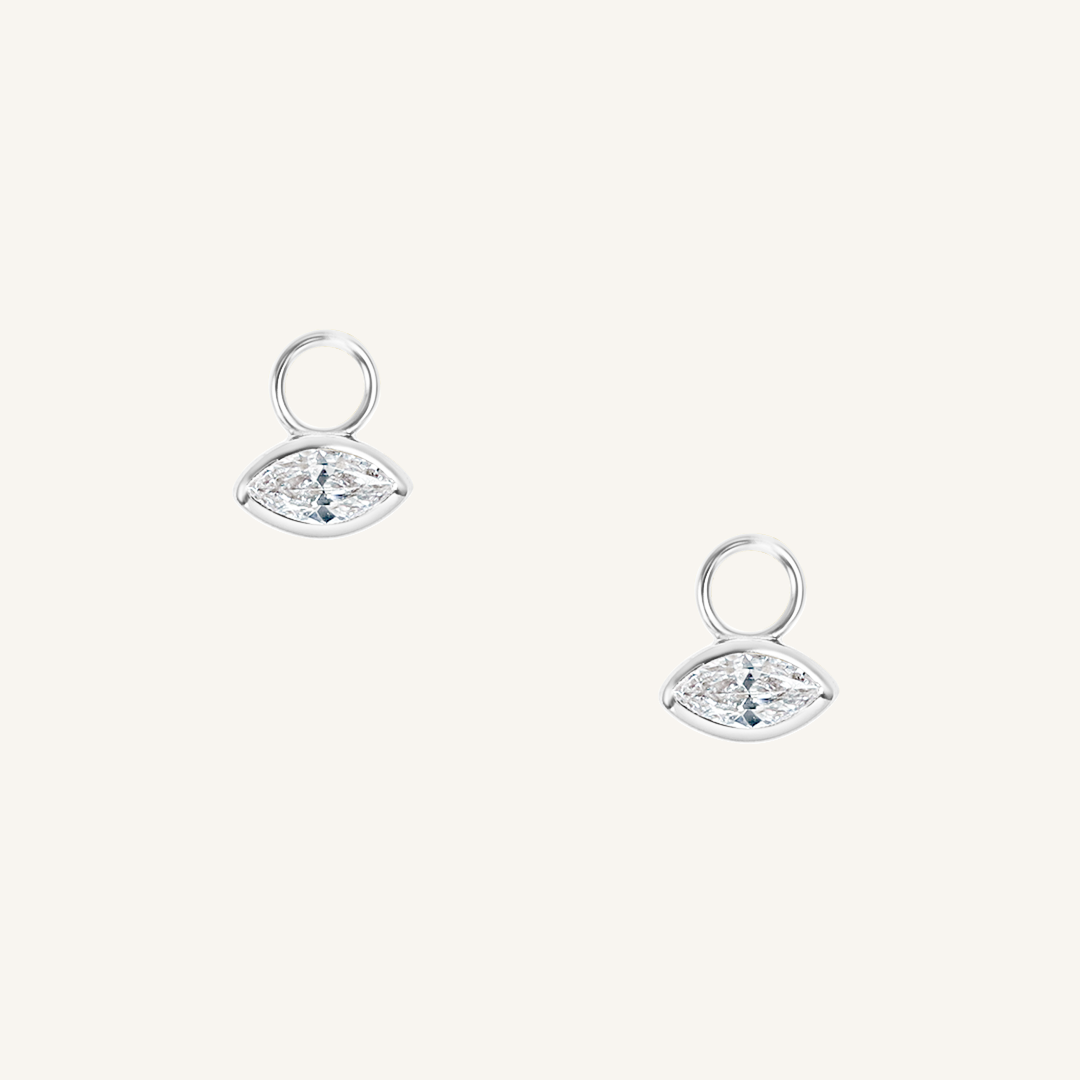 Louvre Hoop Charm (Set of 2)