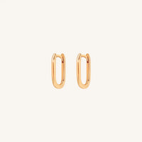 The  ROSE  Marley Hoops by  Francesca Jewellery from the Earrings Collection.