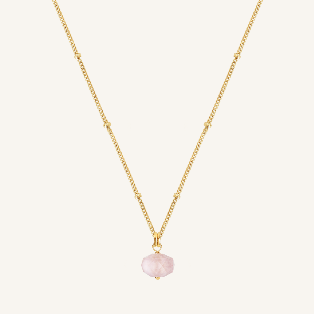 Opulent Morganite Necklace - Stone of Joy