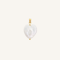 Heart Pearl Charm - Stone of Potential