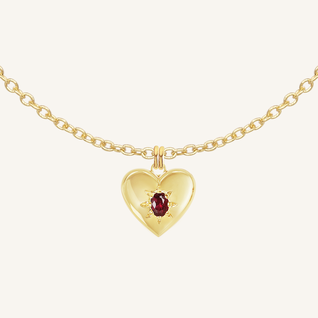 Rouge Charm Necklace