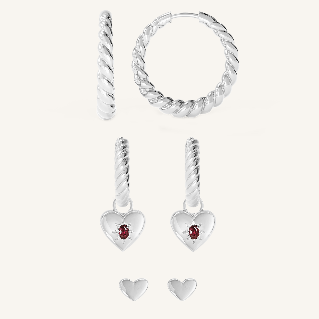 Rouge Earring Set