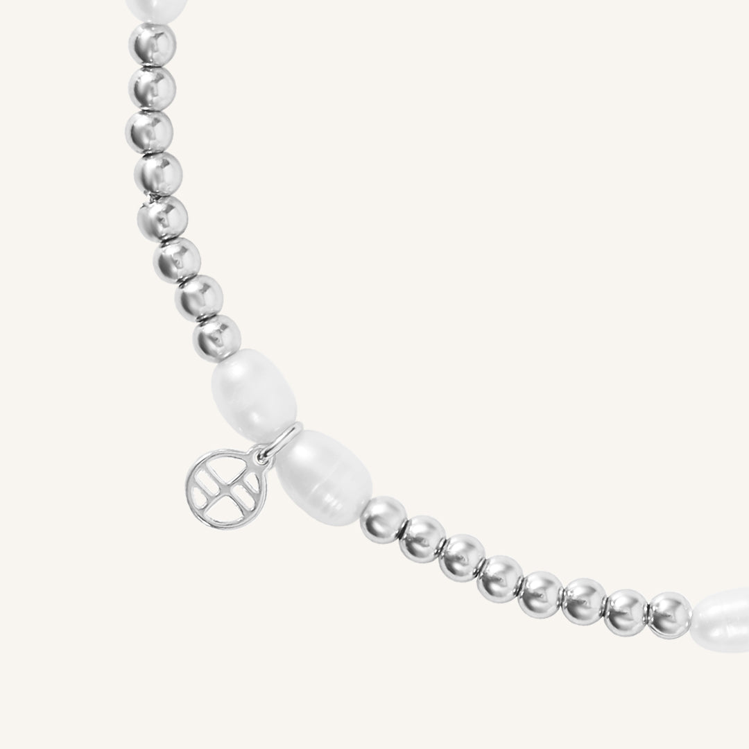 Sahara Stretchy Pearl Anklet - Stone of Potential