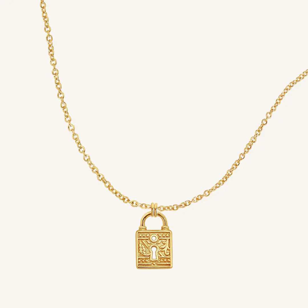 The    Sanctuary Keylock Charm by  Francesca Jewellery from the Charms Collection.