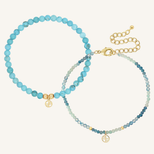 Blue Bracelet Duo