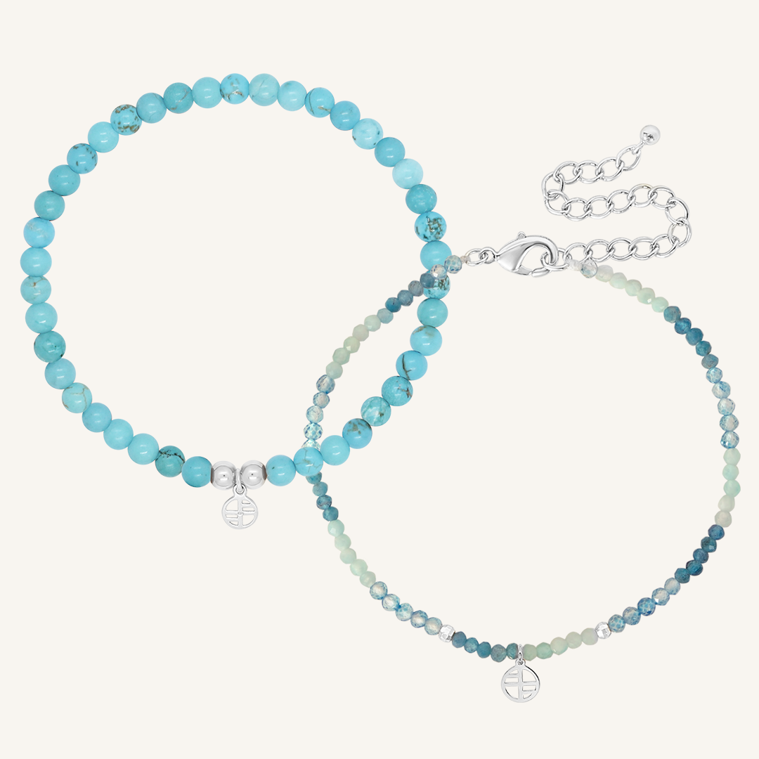 Blue Bracelet Duo