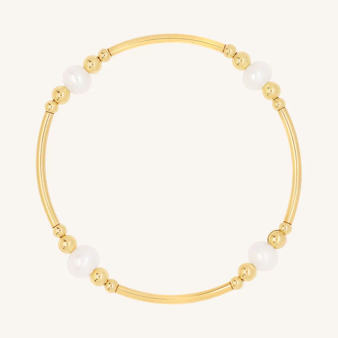 KESHI NUGGET PEARL BRACELET – Christina Lombardi