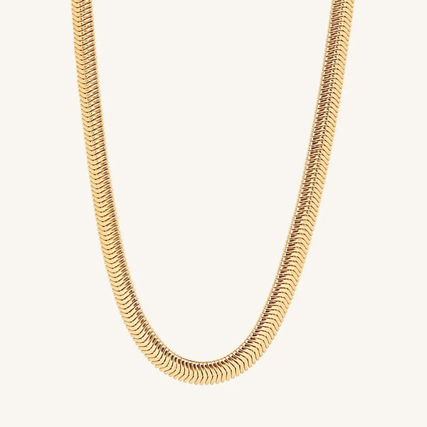 Snake chain online rose gold